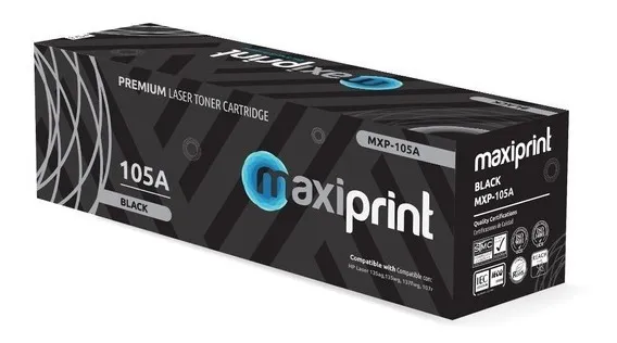 TONER W1105A/105A COMPATIBLE HP BLACK MAXIPRINT
