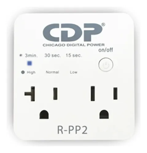 PROTECTOR DE VOLTAJE CDP R-PP2 ELECTRODOMÉSTICOS 