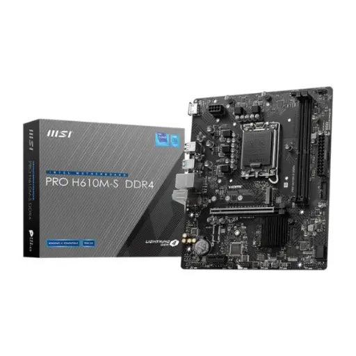 [00310] TARJETA MADRE MSI PRO H610M-S M-ATX LGA1700 2XDDR4