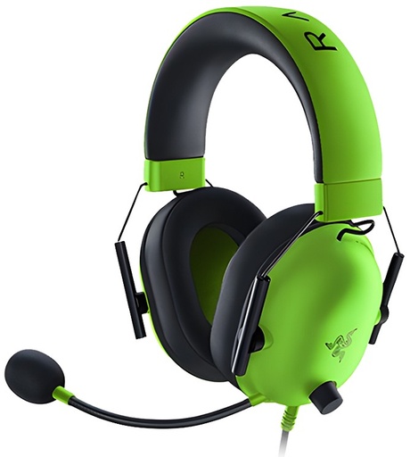 [00115] AUDIFONO CON MICROFONO GAMING RAZER BLACKSHARK V2 X 3.5MM MULTIPLATAFORMA VERDE
