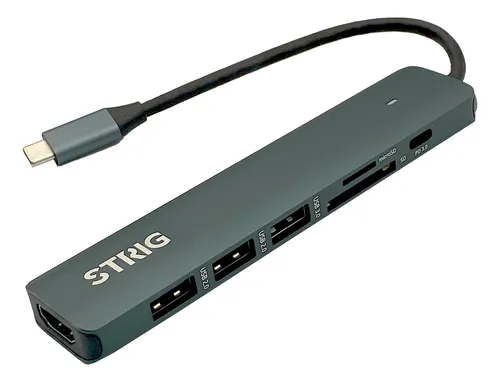 [01289] HUB STATION USB-C 7 EN 1 HC703