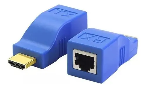 [00205] ADAPTADOR EXTENSOR HDMI A RJ45 - 1 X UTP CAT6 / 6A 30M PAR