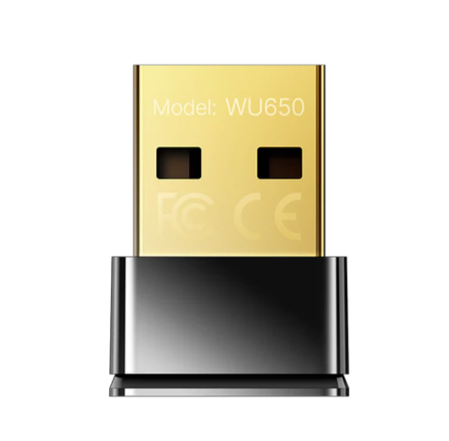[01064] ADAPTADOR USB A WIFI CUDY WU650 AC650 NANO 