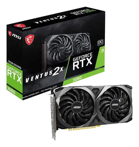 [00888] TARJETA DE VIDEO MSI RTX 3050 6GB DDR6 VENTUS 2X