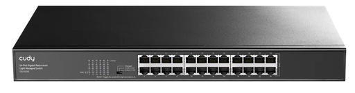 [00869] SWITCH CUDY GS1024E 24 PUERTOS GIGABIT ADMIN LIGHT 