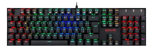 [00841] TECLADO MECANICO REDRAGON MITRA K551RGB-1 100% ESPAÑOL SW-ROJO