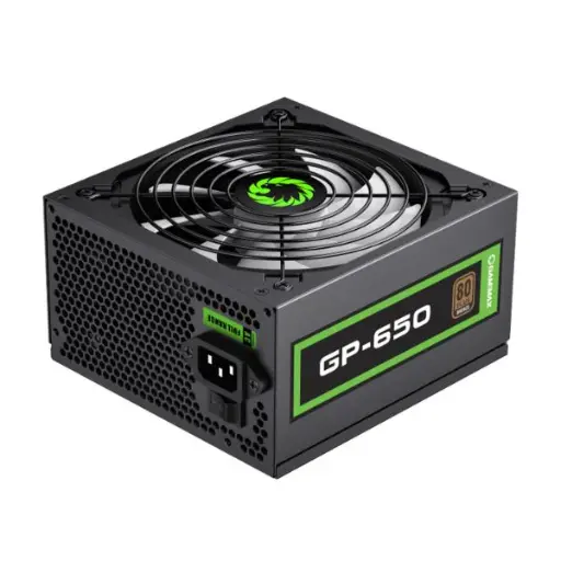 [00769] FUENTE DE PODER 650W GAMEMAX GP-650 CERTIFICADA 80+ BRONZE NEGRO