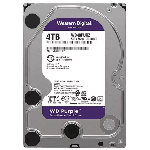 [00246] DISCO DURO 3.5" 4TB WD PURPLE WD43PURZ SATA