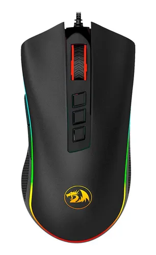 [00634] MOUSE GAMER REDRAGON COBRA M711 USB NEGRO  (copia)