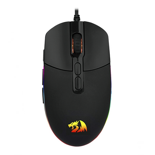 [00631] MOUSE GAMER REDRAGON INVADER M719-RGB 10000 DPI RGB USB NEGRO