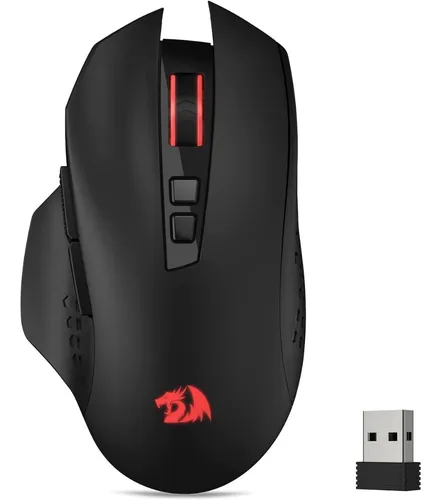 [00630] MOUSE GAMER REDRAGON GAINER M656 4000 DPI INALAMBRICO NEGRO 