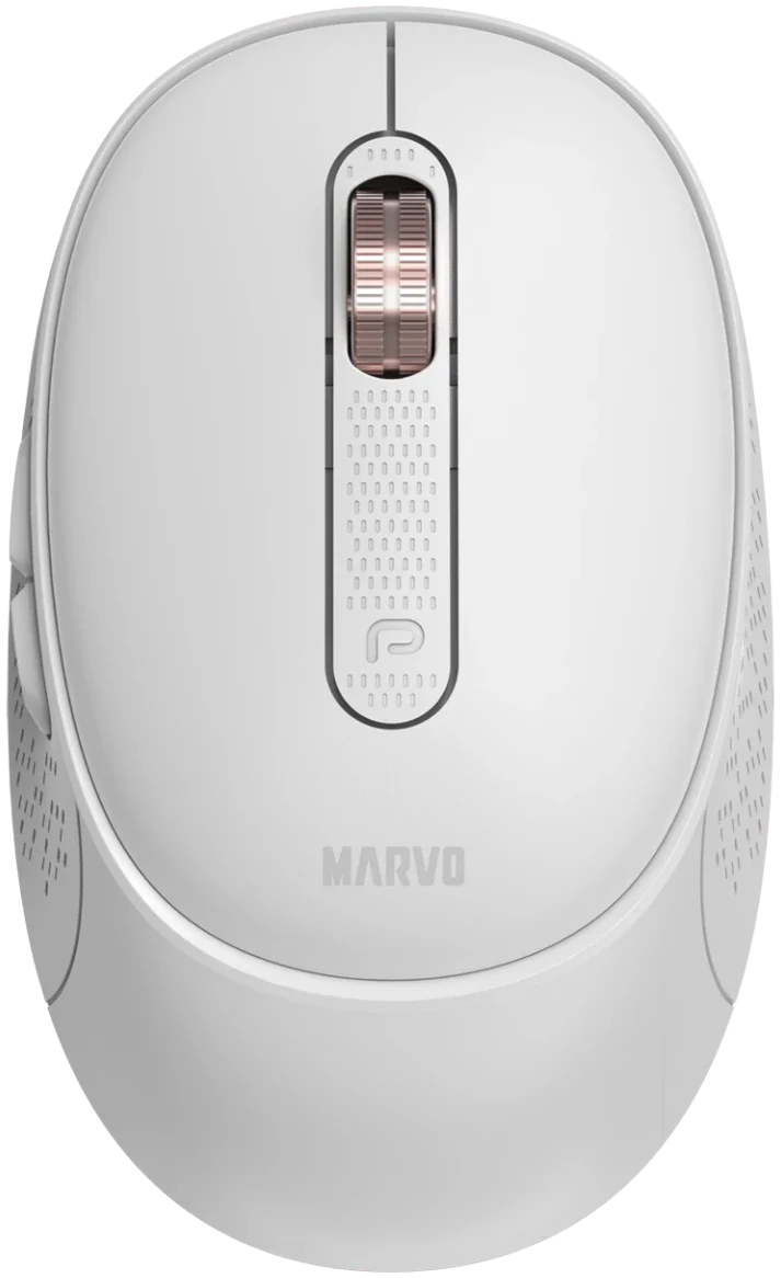 [00261] MOUSE MARVO WM111 SW INALAMBRICO RECARGABLE USB-C BLANCO