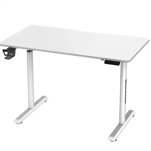 [01474] MESA GAMING FANTECH WS311 110 X 60 CM CON MOTOR DE ELEVACION CARGA 60KG BLANCA