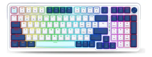 [01576] TECLADO MAGNETICO REDRAGON EISA 12 MACRO K686BG-RGB-M 80% ESPAÑOL