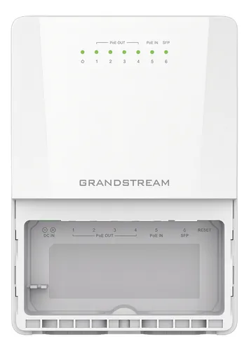 [01637] SWITCH 5 PUERTOS POE + 1 UP GIGABIT GRANDSTREAM GWN7701P 60W (copia)