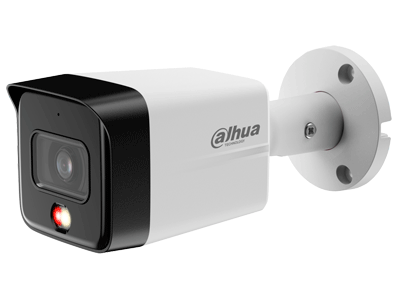 [01688] CAMARA DAHUA 4MP IP BULLET 2.8 DH-IPC-HFW1639TC1-SA-IL AUDIO SD DUAL LIGHT