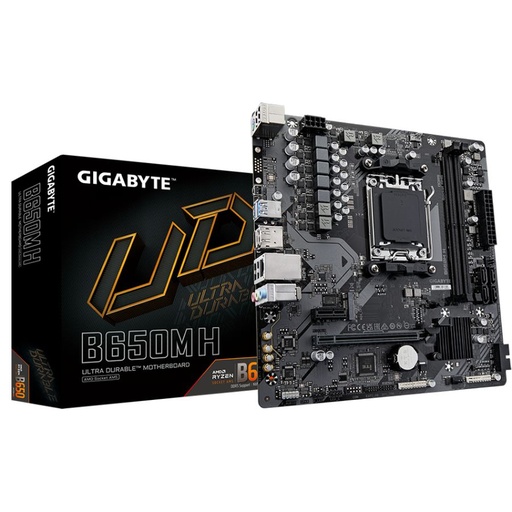 [01692] TARJETA MADRE GIGABYTE B650M H M-ATX AM5 2XDDR5