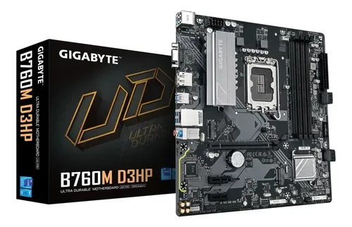 [01693] TARJETA MADRE GIGABYTE B760M D3HP M-ATX LGA1700 4XDDR4
