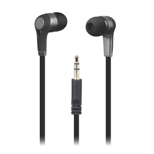 [01712] AUDIFONO MANOS LIBRES CON REDUCCION DE RUIDO ROCKBUDS HS7003BK 3.5MM NEGRO