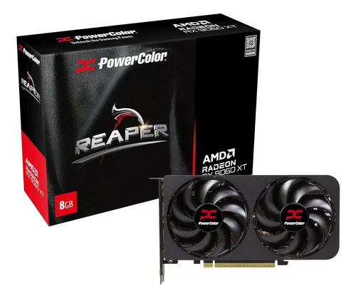 [01735] TARJETA DE VIDEO POWERCOLOR HELLHOUND RX9060XT 8GB GDDR6 