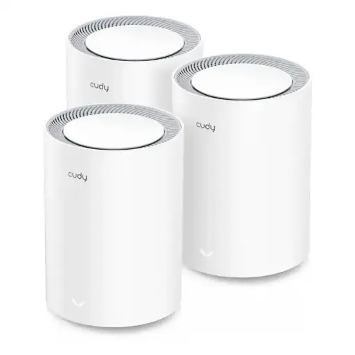 [01750] ROUTER CUDY M3000 AX3000 WIRELESS WIFI6 GIGABIT MESH DUAL BAND PUERTO 2.5G 3 PACK 