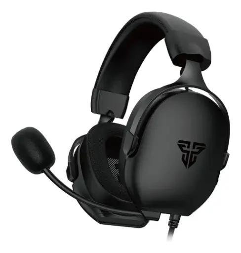 [01836] AUDIFONO CON MICROFONO GAMING FANTECH CARBON   HG30 BK USB 7.1 RGB NEGRO