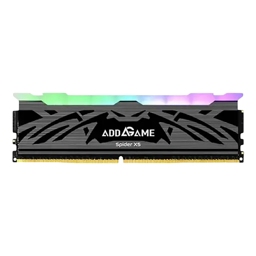 [01849] MEMORIA RAM UDIMM DDR5 16GB 6000MHZ ADDLINK CL38 RGB SILVER AG16GB60C38X5US