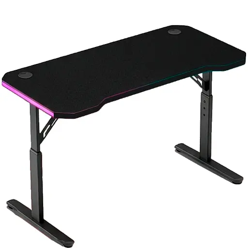 [01866] MESA GAMING LEADERTECH AY-Y 120 X 60 CM CON MOTOR DE ELEVACION CARGA RGB