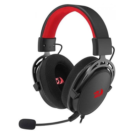 [01893] AUDIFONO CON MICROFONO GAMING REDRAGON CRAGBLADE H541 3.5MM 3D MULTIPLATAFORMA NEGRO