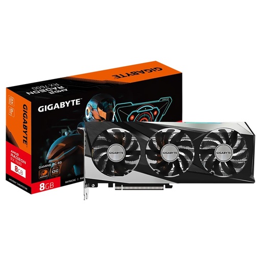 [01926] TARJETA DE VIDEO GIGABYTE GAIMING RX7600 8GB GDDR6