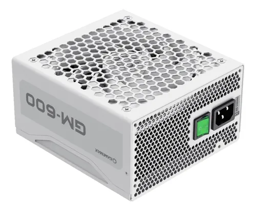 [01934] FUENTE DE PODER 600W GAMEMAX GM-650W CERTIFICADA 80+ BRONZE BLANCA