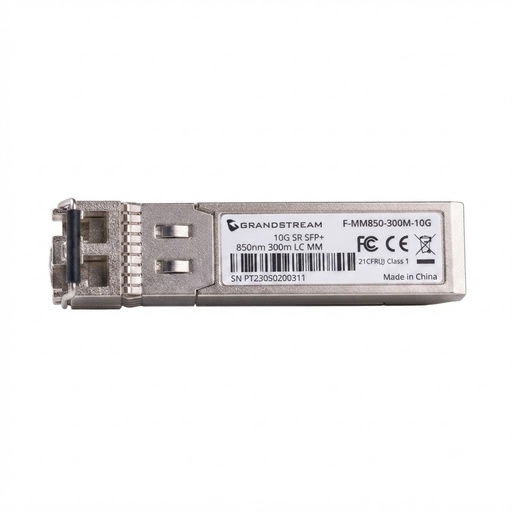 [01946] MODULO SFP+ GRANDSTREAM DUPLEX LC 10GBPS 300MTS F-MM850-300-10G