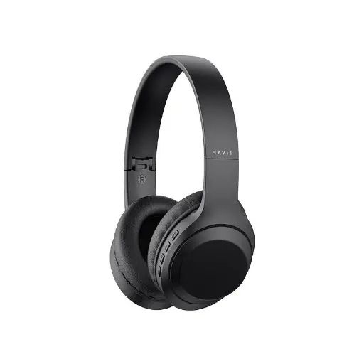 [01951] AUDIFONO CON MICROFONO HAVIT H628BT BK DUAL BLUETOOH Y 3.5MM MULTIPLATAFORMA NEGRO