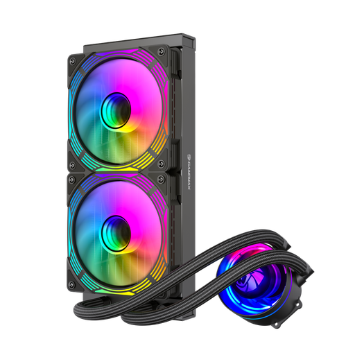[01971] LIQUID COOLER GAMEMAX ICECHILL 240V BK TDP 250W NEGRO RGB