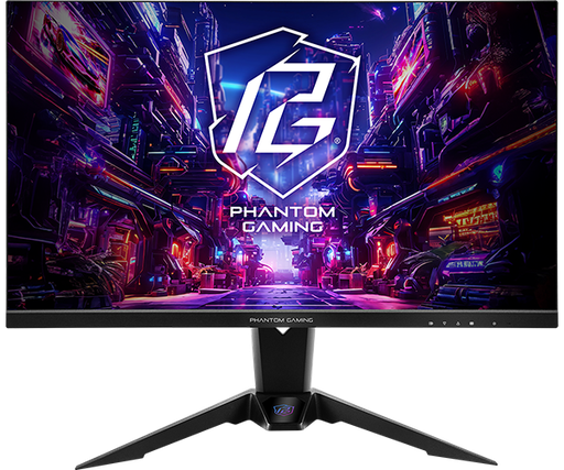 [02016] MONITOR ASROCK 27" PHANTOM GAMING IPS PLANO 400HZ 1MS 2K 1440P RGB MO-G27QFW2A NEGRO 