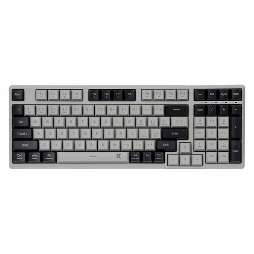 [02050] TECLADO REDRAGON BK-7114GB INALAMBRICO ESPAÑOL BLANCO/GRIS