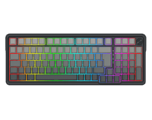 [02065] TECLADO MAGNETICO REDRAGON EISA K686RGB-M 100%  NEGRO
