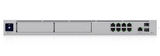 [02131] ROUTER UBIQUITI UDM-PRO UNIFI DREAM MACHINE PRO 1 WAN GIGABIT 1 PUERTO WAN 10G SFP+ 8 PUERTOS LAN GIGABIT BAHIA DE HDD 