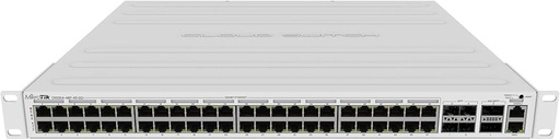 [00747] SWITCH 48 PUERTOS MIKROTIK GIGABIT CON 4 PUERTOS SFP+ Y 2 PUERTOS QSFP+ CRS354-48G-4S+2Q+RM