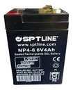 [00904] BATERIA SPTLINE AGM 6V-4AH