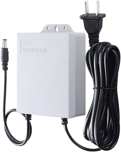 [01141] TRANSFORMADOR UPS PARA CCTV DC 3600MAH