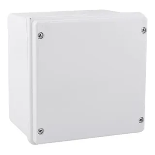 [01137] CAJA DE PASO INDUMA PLAST BLANCA 15 X 15 X 11 CM