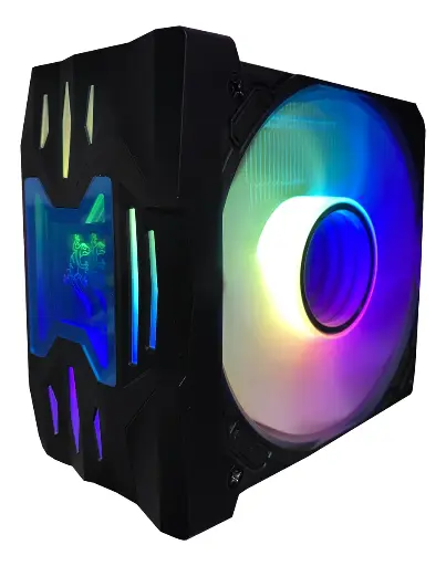 [01367] CPU AIR COOLER STRIG COOL MIRROR RGB 12CM AMD INTEL