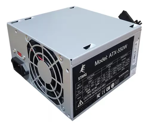 [00523] FUENTE DE PODER 550W STRIG ATX ESTANDAR