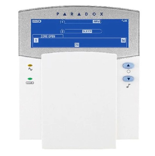 [00943] KEYPAD TECLADO PARADOX K35-N3Q LCD 32 ZONA