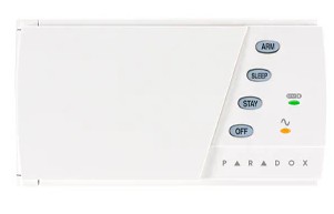 [01154] KEYPAD TECLADO PARADOX K636-J9B 10 ZONA