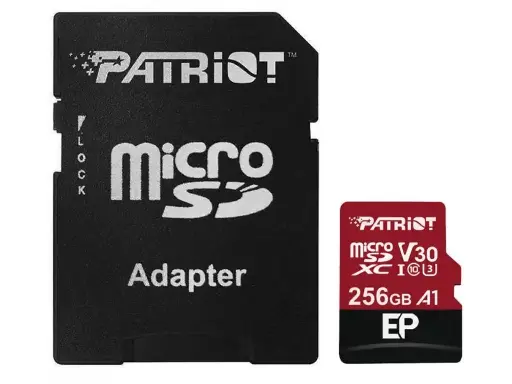 [00932] MEMORIA MICROSDXC PATRIOT EP V30 A1 256GB CLASS 10