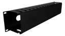 [00826] ORGANIZADOR DE CABLES 2U STRIG METAL