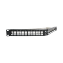 [00220] PATCH PANEL 24 PUERTOS ANGULADO MODULAR KPNLS-A1-24-01S Z-MAX Y MAX SIEMON