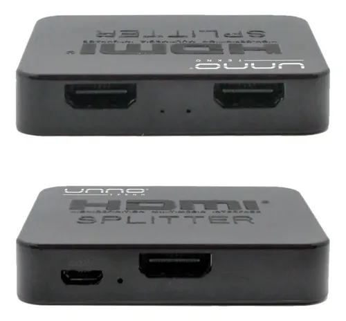 [00431] SPLITTER HDMI 4K 1 X 2 HDMI UNNO HB1204BK